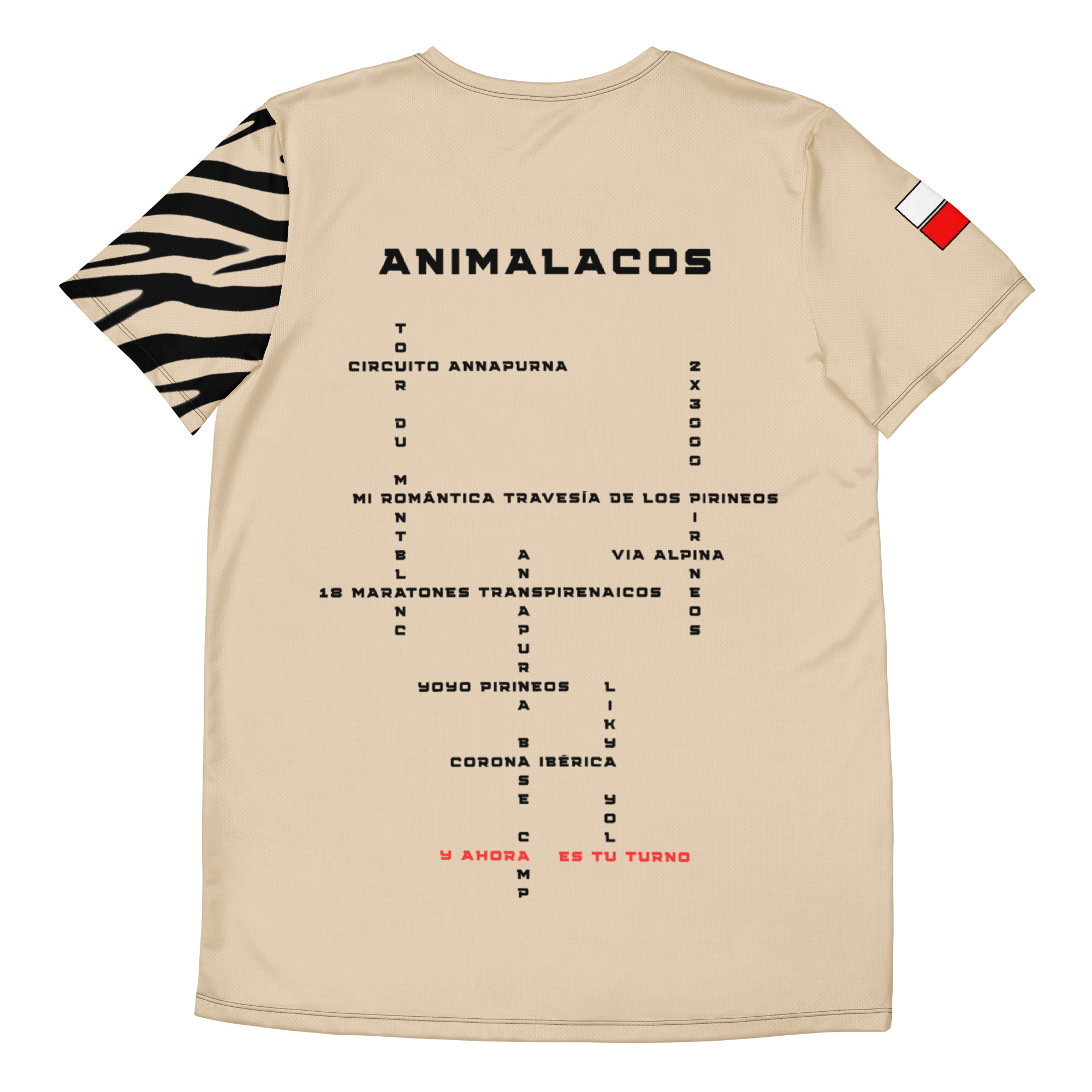Camiseta técnica ANIMALACOS espalda