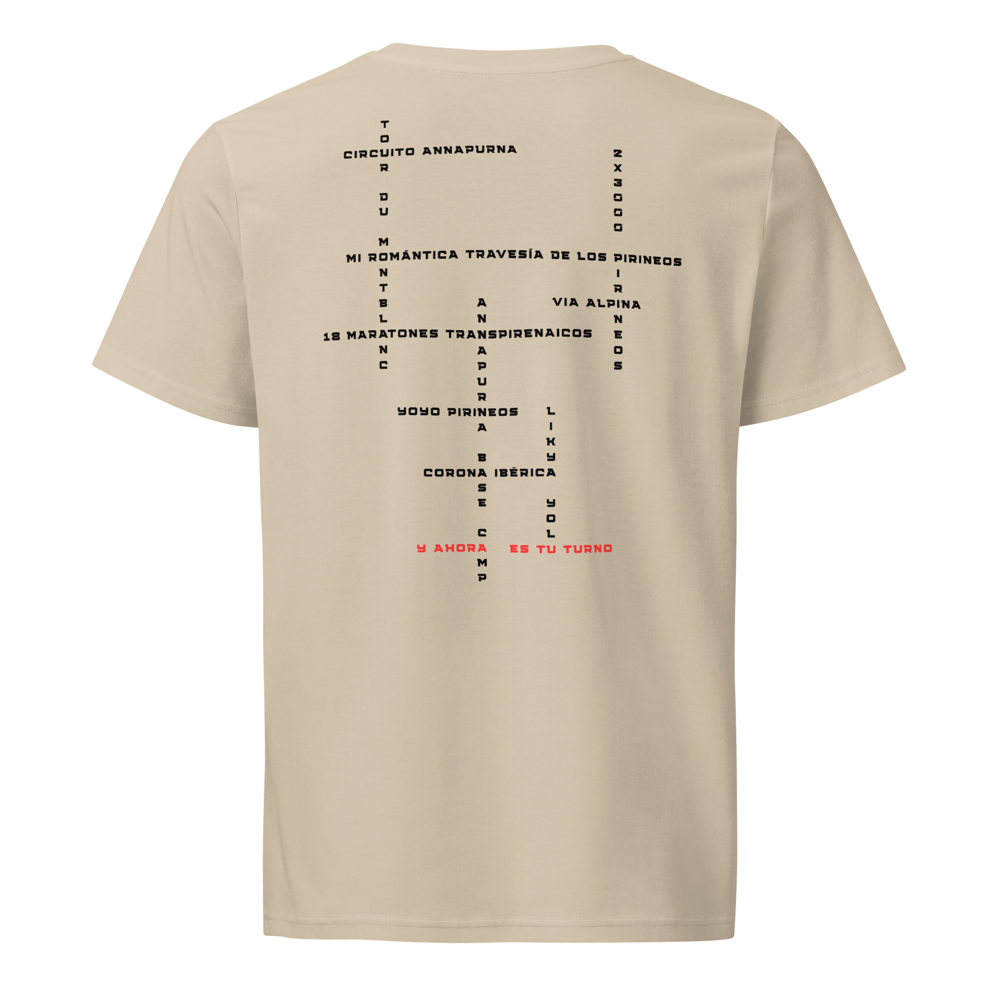 Camiseta descanso ANIMALACOS espalda